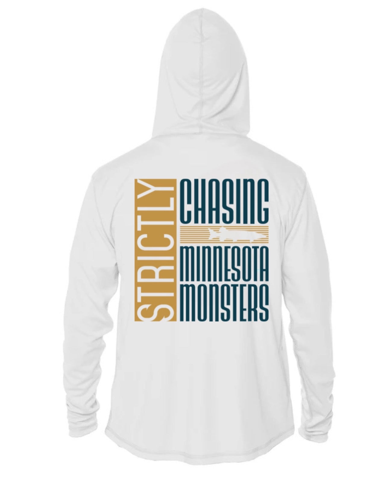 Chasing Minnesota Monsters Performance Long Sleeve Hoodie