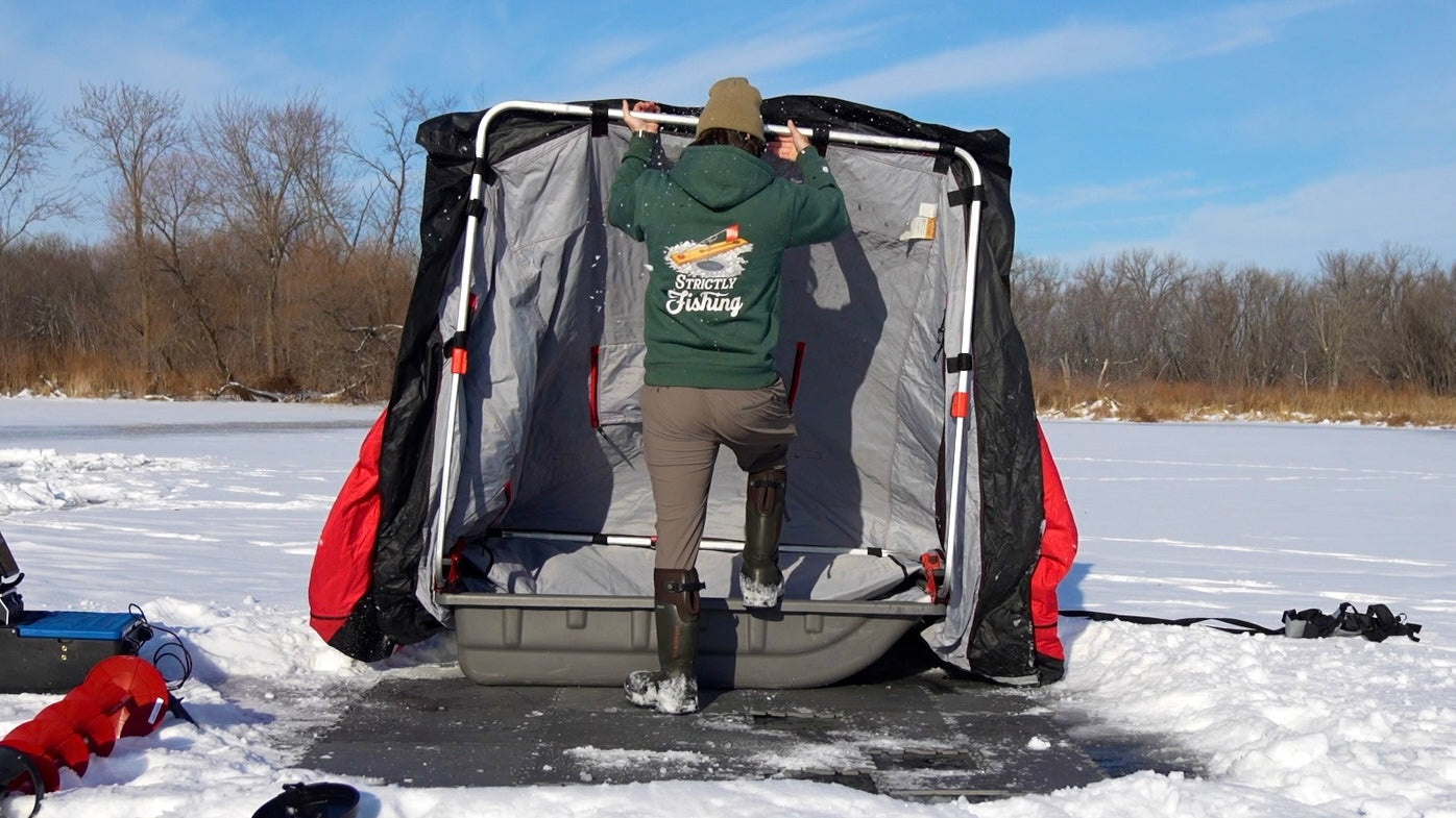 Tip-Up Ice Fishing Hoodie