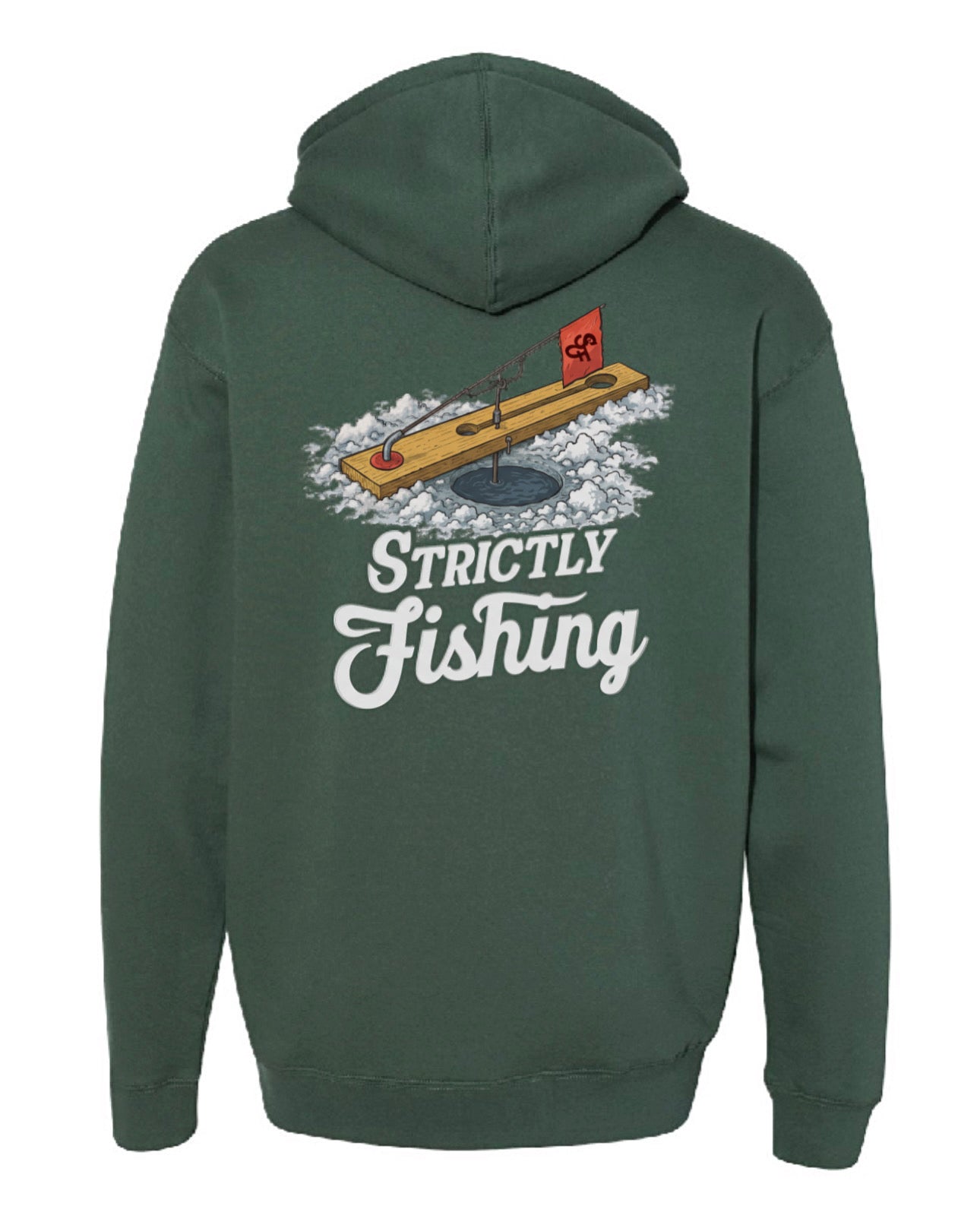 Tip-Up Ice Fishing Hoodie – Strictly Fishing