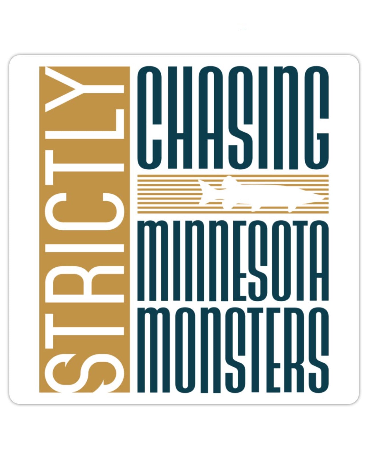 Chasing Minnesota Monsters Sticker