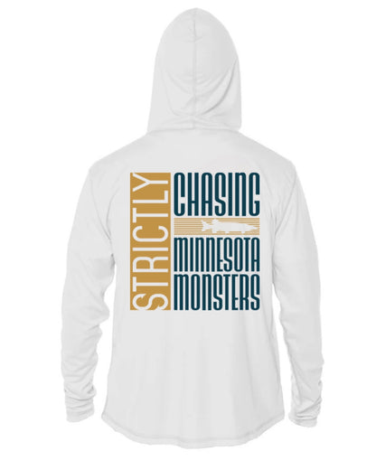 Chasing Minnesota Monsters Performance Long Sleeve Hoodie