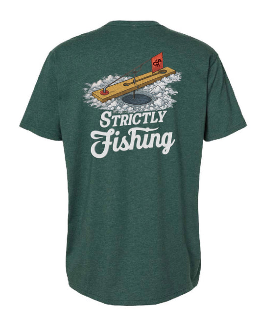 Tip-Up Ice Fishing T-shirt
