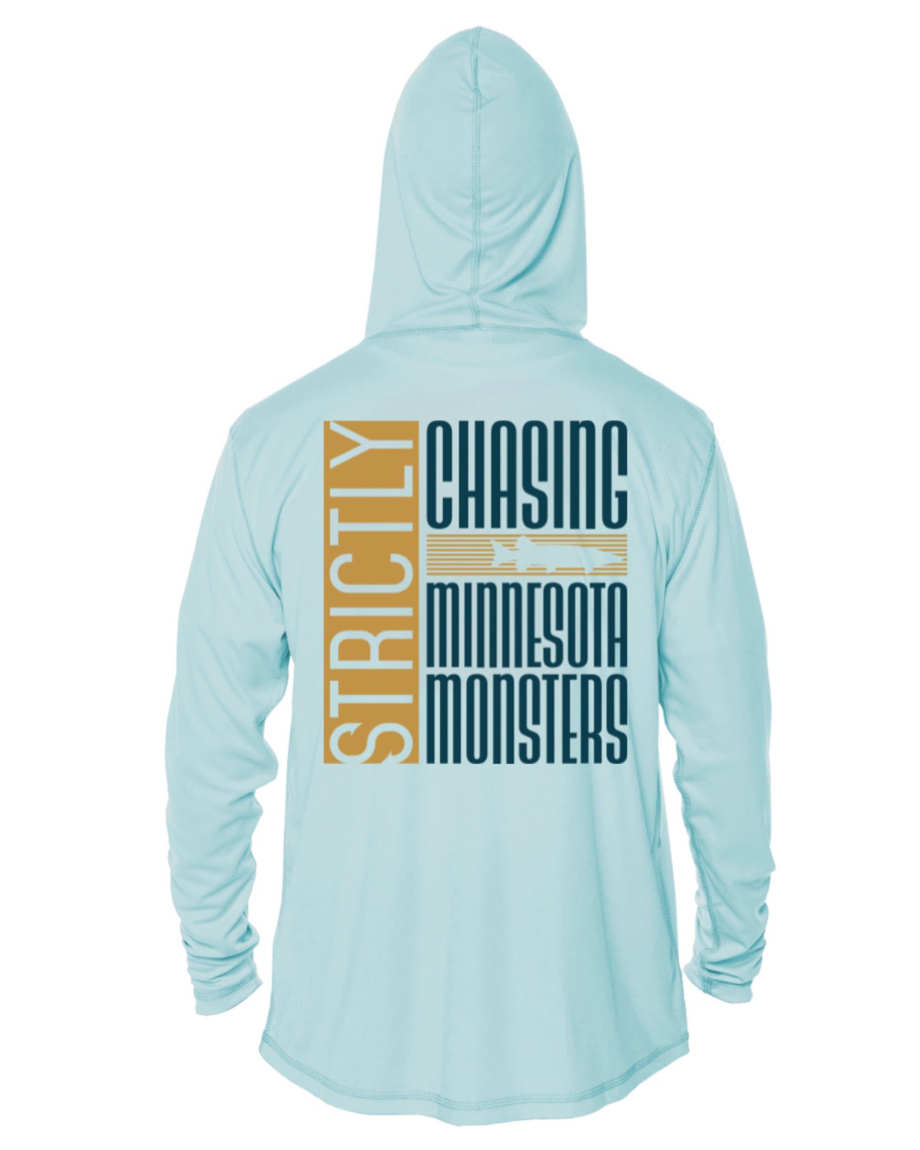 Chasing Minnesota Monsters Performance Long Sleeve Hoodie
